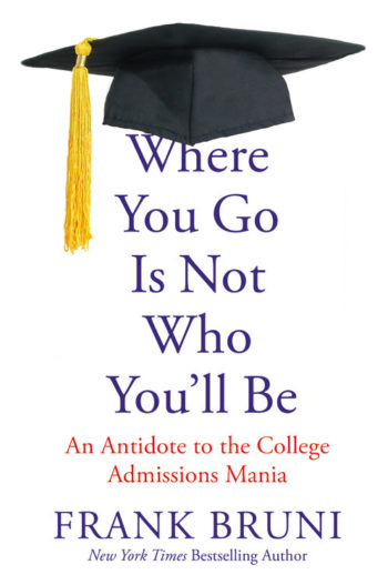 Book about college admissions - Frank Bruni